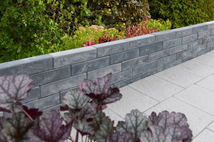 Diephaus Mauerstein LISCO PICO WEIß SCHWARZ 40/10/10 CM