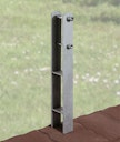 Weka H-Anker-Set für Einzelcarport Optima Gr. 1 (6 Anker für 12 x 12 cm Pfosten)