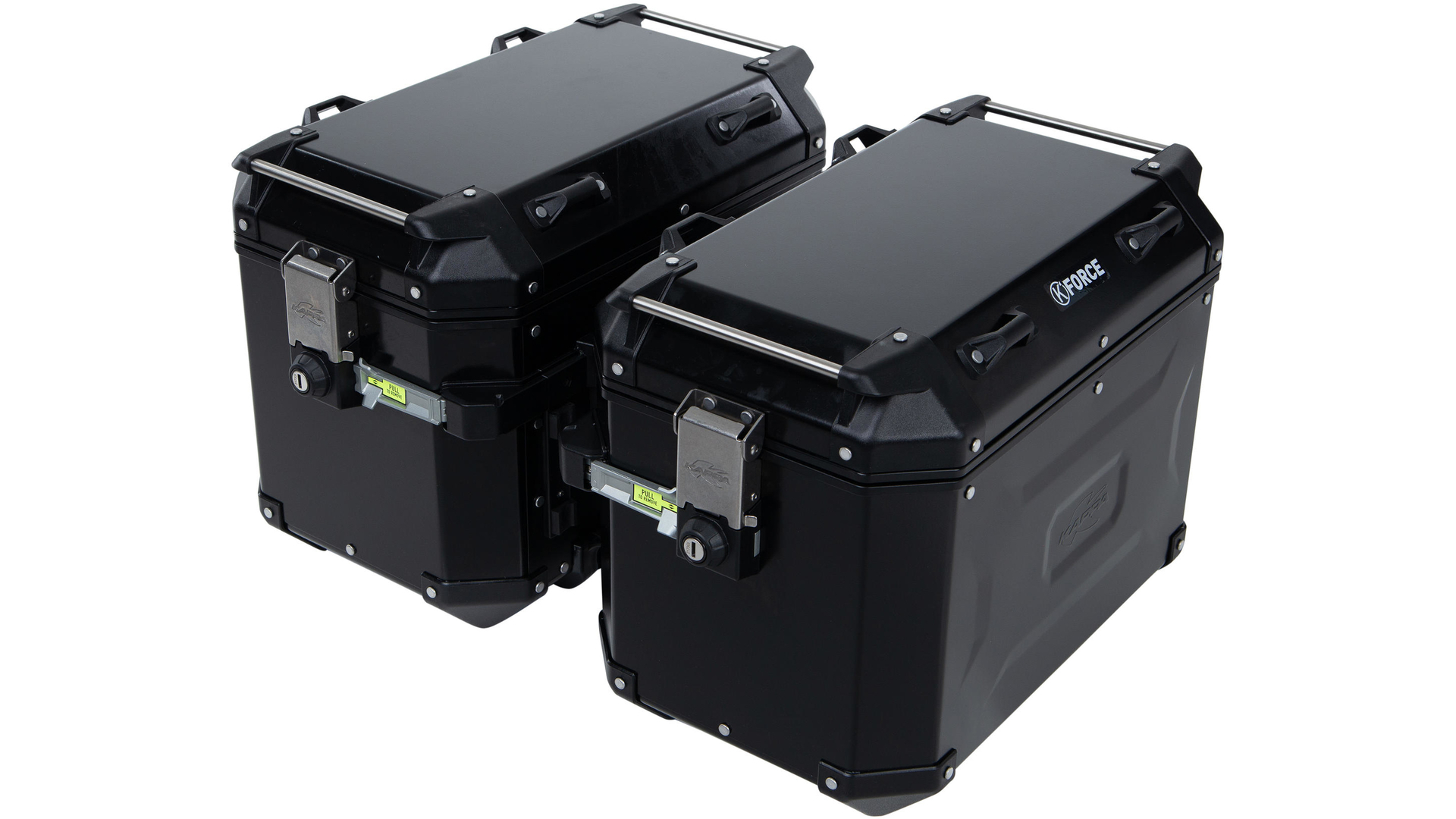 Kappa Seitenkoffer KFR48 K-Force Paar Schwarz