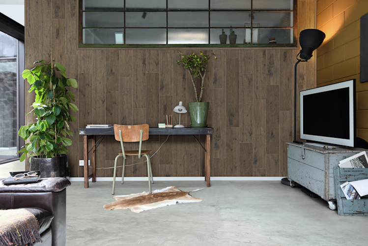 MEISTER Systempaneele MeisterPaneele. craft SP 400 1090 x 210 x 7,5 mm 20132 Eiche authentic olivgrau Vintage-Struktur