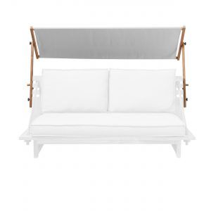 Apple Bee Sonnendach ROBINSON, Teak / BEE WETT (100 % Polypropylen) Grizzle - Auslaufartikel