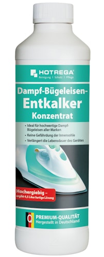 Hotrega Dampf-Bügeleisen-Entkalker 500 ml Flasche (Konzentrat)