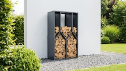 Weka Metall Brennholzregal Gary