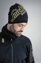 Vorschaubild Snickers Workwear 9030 FlexiWork Stretch Fleece Beanie bedruckt