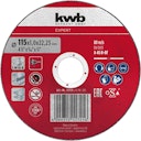 Vorschaubild kwb Expert Inox-Gewebetrennscheiben-Set für Metall, gerade 125x1,0 711722