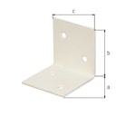 Vorschaubild Alberts® Breitwinkel weiß beschichtet  40x40x40 mm