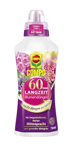COMPO 60 Tage Langzeit Blumendünger 750 ml