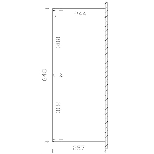 Skan Holz Aluminium Terrassenüberdachung Garda Breite 648 cm