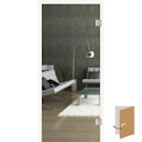 Vorschaubild Griffwerk Glasdrehtür CLARITY 510 Klarglas/Weißglas, ESG/VSG, Studio/Office