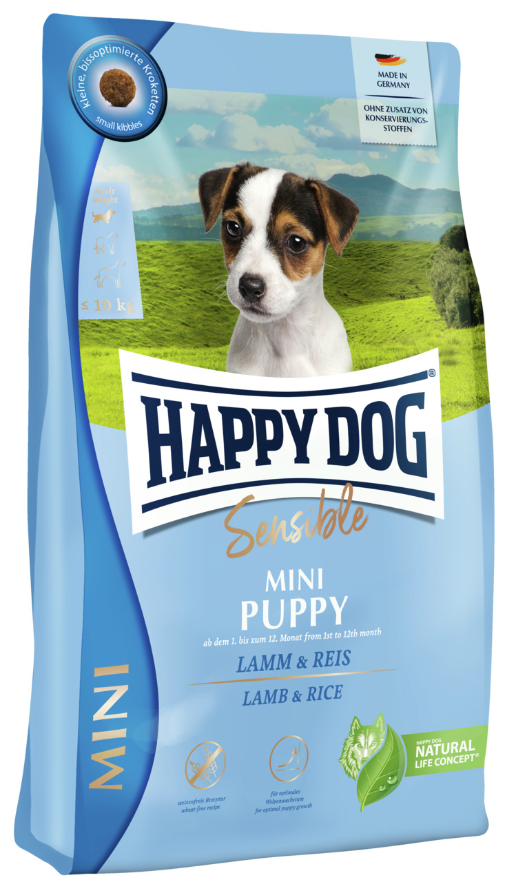Happy Dog 800g Sensible Mini Puppy