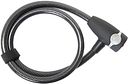 Vorschaubild CONTEC Kabelschloss EcoLoc 85 cm grau Ø 12 mm, Sicherheitsstufe: 4
