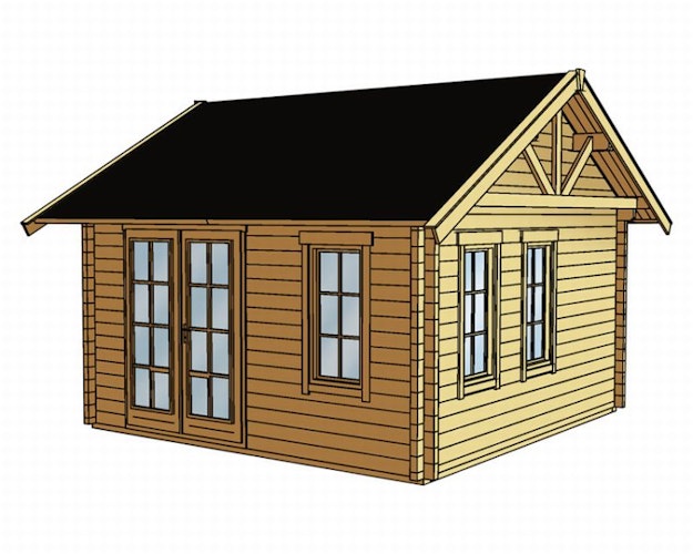 Skan Holz 70 mm Blockbohlenhaus Toronto 1