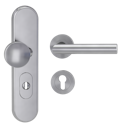 Vorschaubild Griffwerk Kombi-Schutzbeschlag TITANO SB_882 Schutzklasse ES1, ZA 72