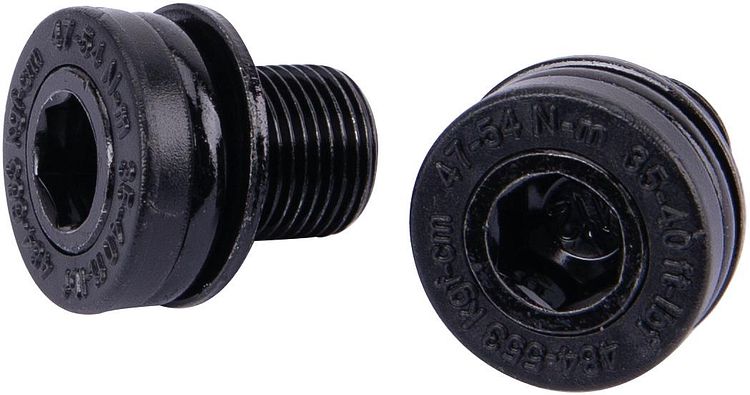 Truvativ Kurbelschraube M12 Paar schwarz sockellos