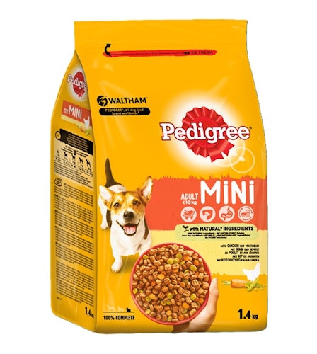 Pedigree 1,4kg Adult Geflügel & Gemüse