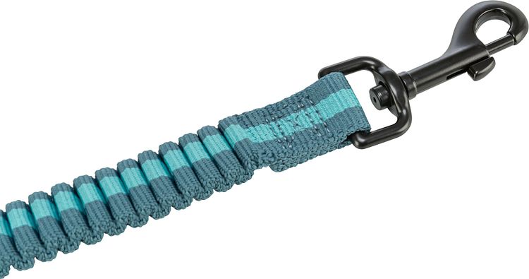TRIXIE Joggingleine, 1,33–1,80 m/20 mm, petrol/aqua