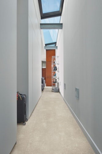 MEISTER Laminatboden MeisterDesign. laminate LB 150 857 x 398 x 8 mm 07138 Cream Stone Steinporen-Struktur