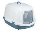 Vorschaubild TRIXIE Katzentoilette Primo XXL Top, mit Haube, 56 × 47 × 71 cm, blau/weiß