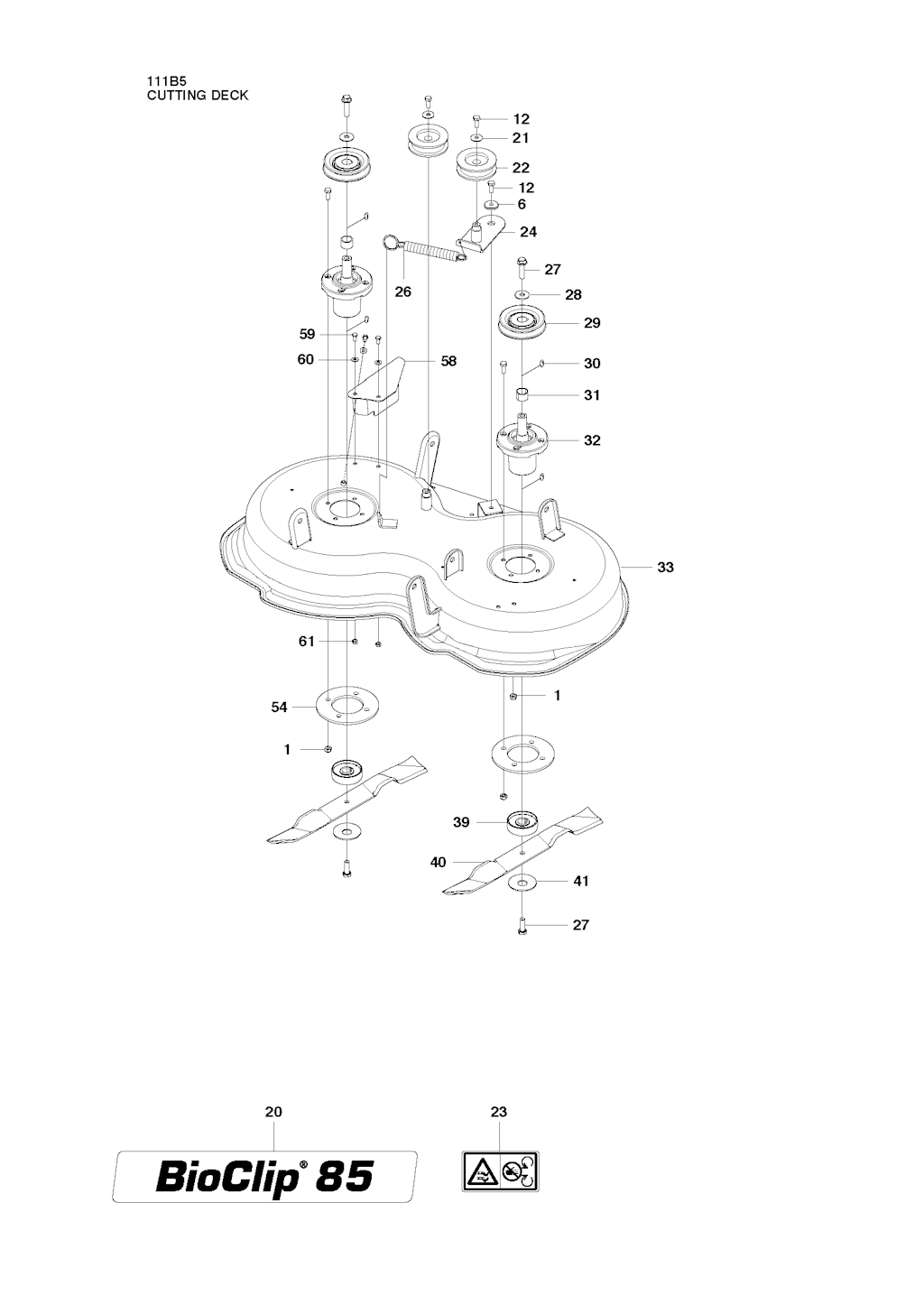 Explosionszeichnung Ersatzteile
