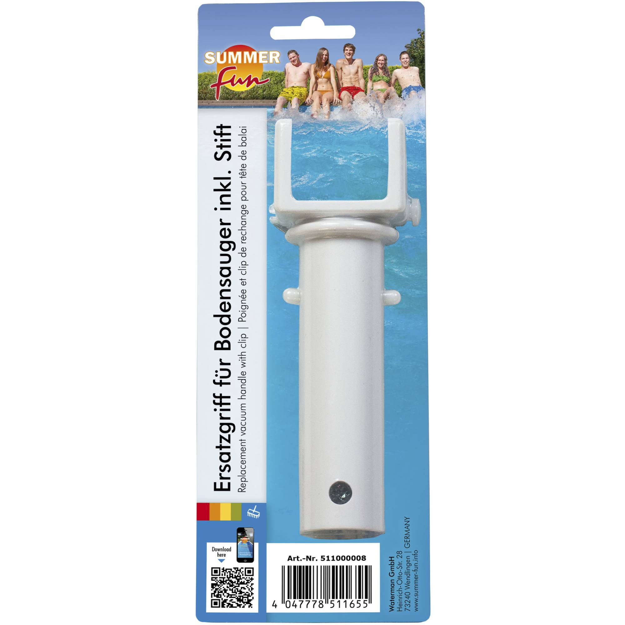 Summer Fun Ersatzstielbefestigung f. Bodenreinigerset