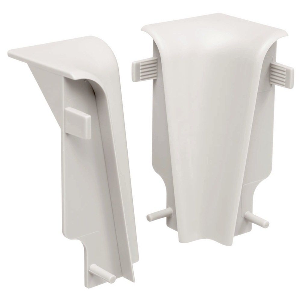 HARO Innenecke weiß Kunststoff f. Steck-SL 19x58 (2 Stk/Pack)