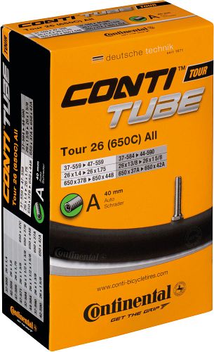 Continental Tour Schlauch 26 Zoll Schraderventil 40 mm