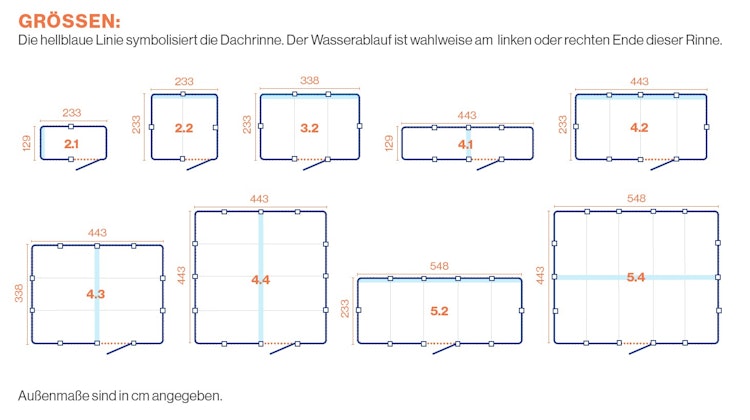 SunElements Design Gewächshaus/Sommergarten SunGarden Modern mit Photovoltaik-Option
