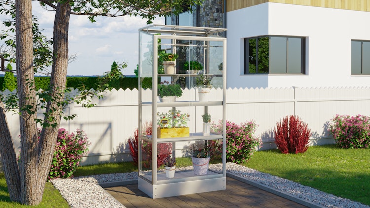 Vitavia Zusatzregal für Balkongewächshaus Stad 