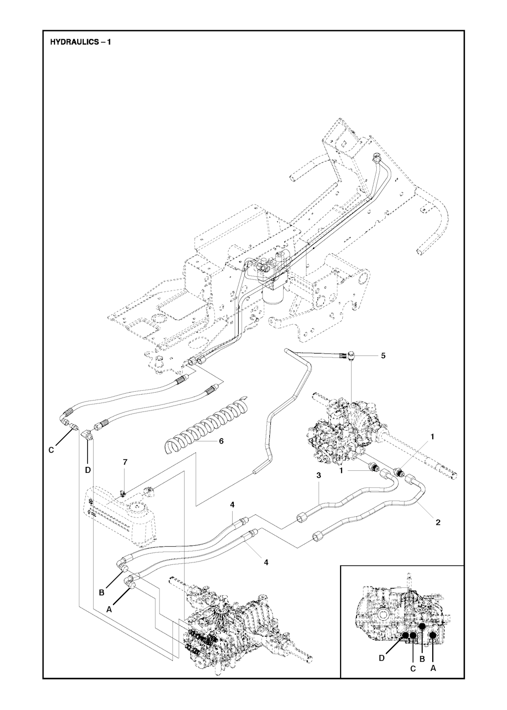 Explosionszeichnung Ersatzteile