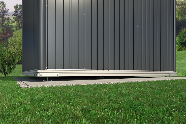 Stellfuß-Fundament SmartBase für Biohort Gerätehaus Neo mit Einzeltür oder Doppeltür