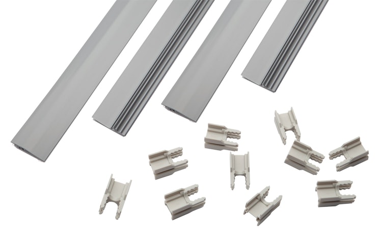 dz MAZUfix Klemmleisten-Set für Doppeltore 6/5/6