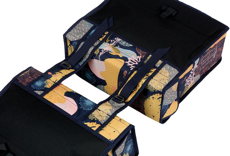 Basil Doppeltasche Mara Mara 35 l schwarz,gold