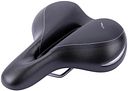 Vorschaubild CONTEC Sattel Elliptic + Damen schwarz/silber L 255 x B 226 mm