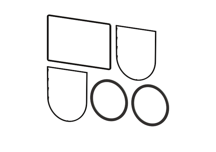 Kessel 70118 - Dichtungsset DN 200