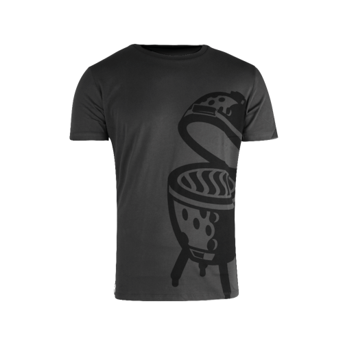 Big Green Egg T-SHIRT EGG - DARK GREY 