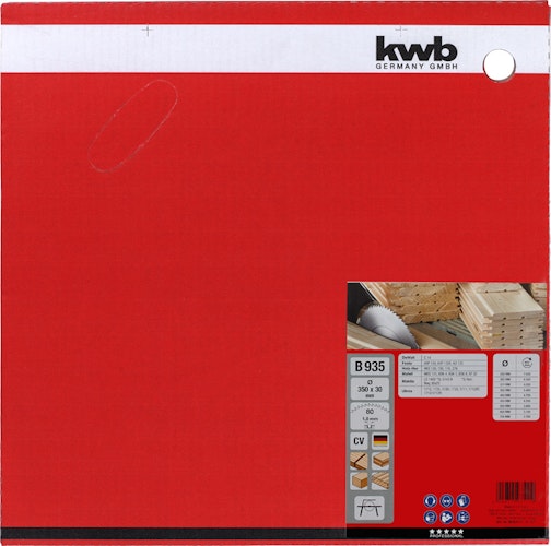 kwb Bk-Sägebl. CV Ø 350 x 30  Z80 593511