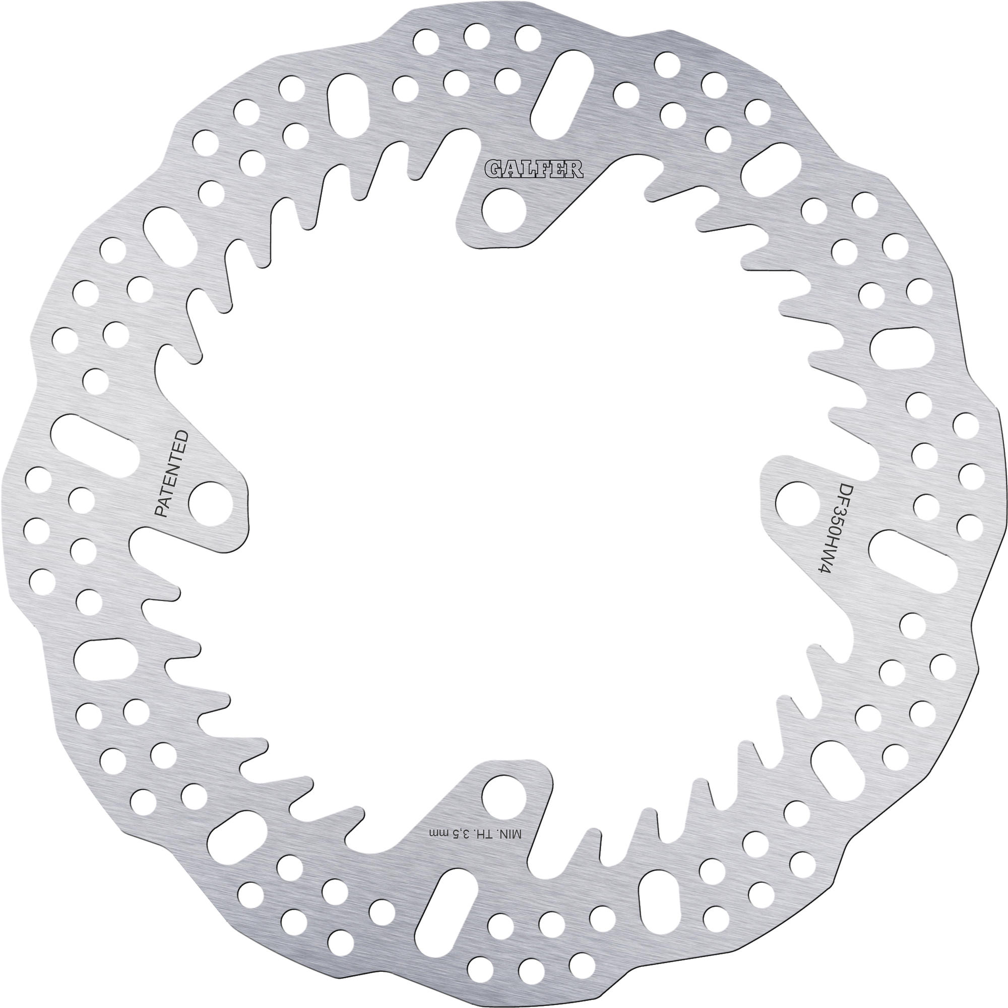 Galfer Motocross Shark-Wave-Bremsscheibe DF350