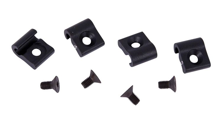 Conway Kabelhalter-Set Hinterbau Q-MTB schwarz