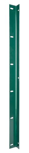 Alberts® Befestigungsleiste f.Doppelstab-Gittermatten,grün,Länge:1600 mm,m.Schrauben 623180