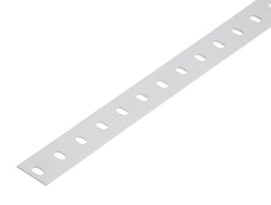 Alberts® Conceptor® Flachstange, sendzimirvz.weiß beschichtet, LxBxS 2000 x 35 x 1,5 mm 433772