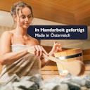 Vorschaubild Liebenstein Sauna Eimer mit Kelle aus Lärche/Espe (5L)