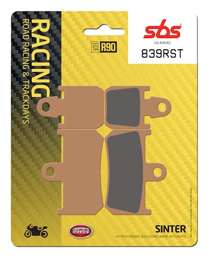 SBS Bremsbelag 839RST Road Racing Sinter