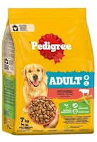 Pedigree 7kg Adult mit Rind+Gemüse