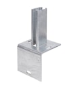 Vorschaubild Alberts® Pfostenträger f.Zaunpf.Doppelstab-Gittermatten/L-Steine,anth,z.Aufschr.,120x120 686116
