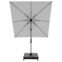 Vorschaubild doppler Pendelschirm myZONE 210 x 210, Aluminium Anthrazit / 100 % Polyester 180 g/m²