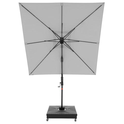 doppler Pendelschirm myZONE 210 x 210, Aluminium Anthrazit / 100 % Polyester 180 g/m²