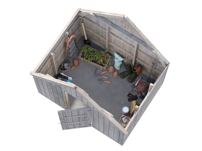 Palmako Gerätehaus Emilia 4,0 m² - 18 mm