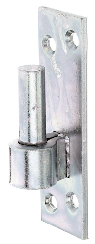 Alberts® Kloben a.Platte,Süddeutsche Form,verz.Dorn ⌀16mm,Abstand 13mm,Platte HxB133x40mm 318796