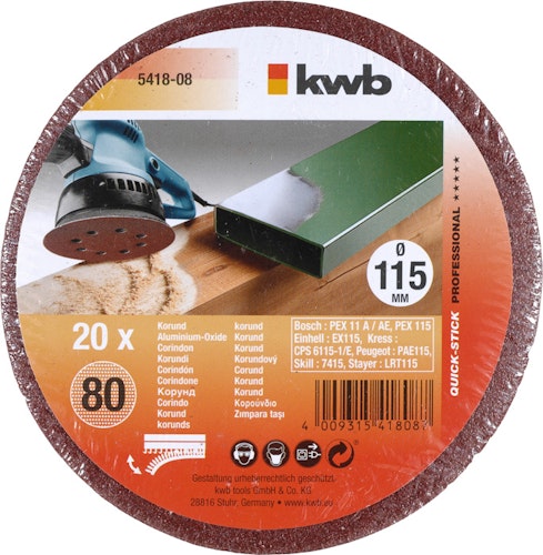 kwb Q-STICK Profi-Pack gl 115 K 80 541808