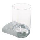 Vorschaubild Bravat Glashalter Metasoft, chrom